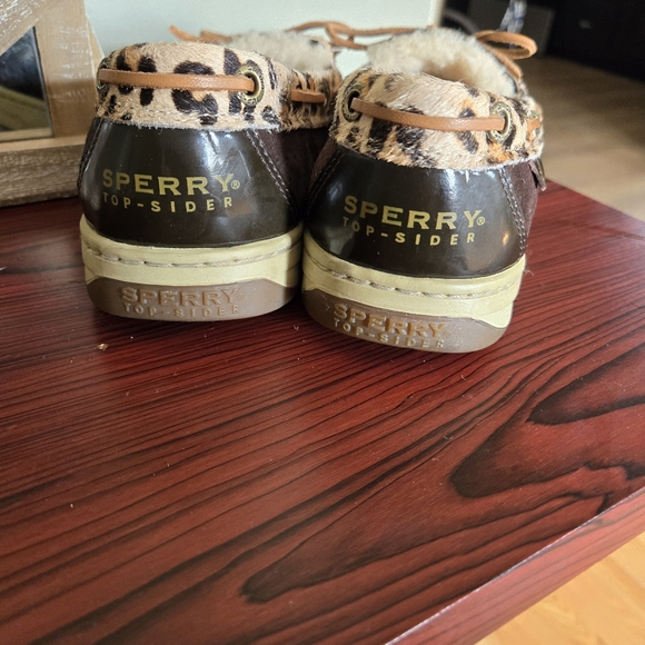 Sperry Top-Sider Leopard 🐆 print  loafers sz 8m - Picture 5 of 6